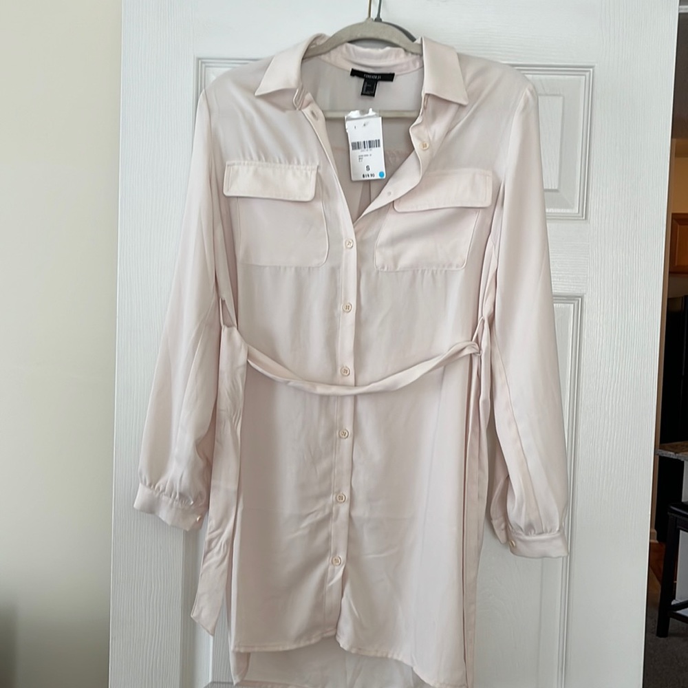 Brand new shirt dress